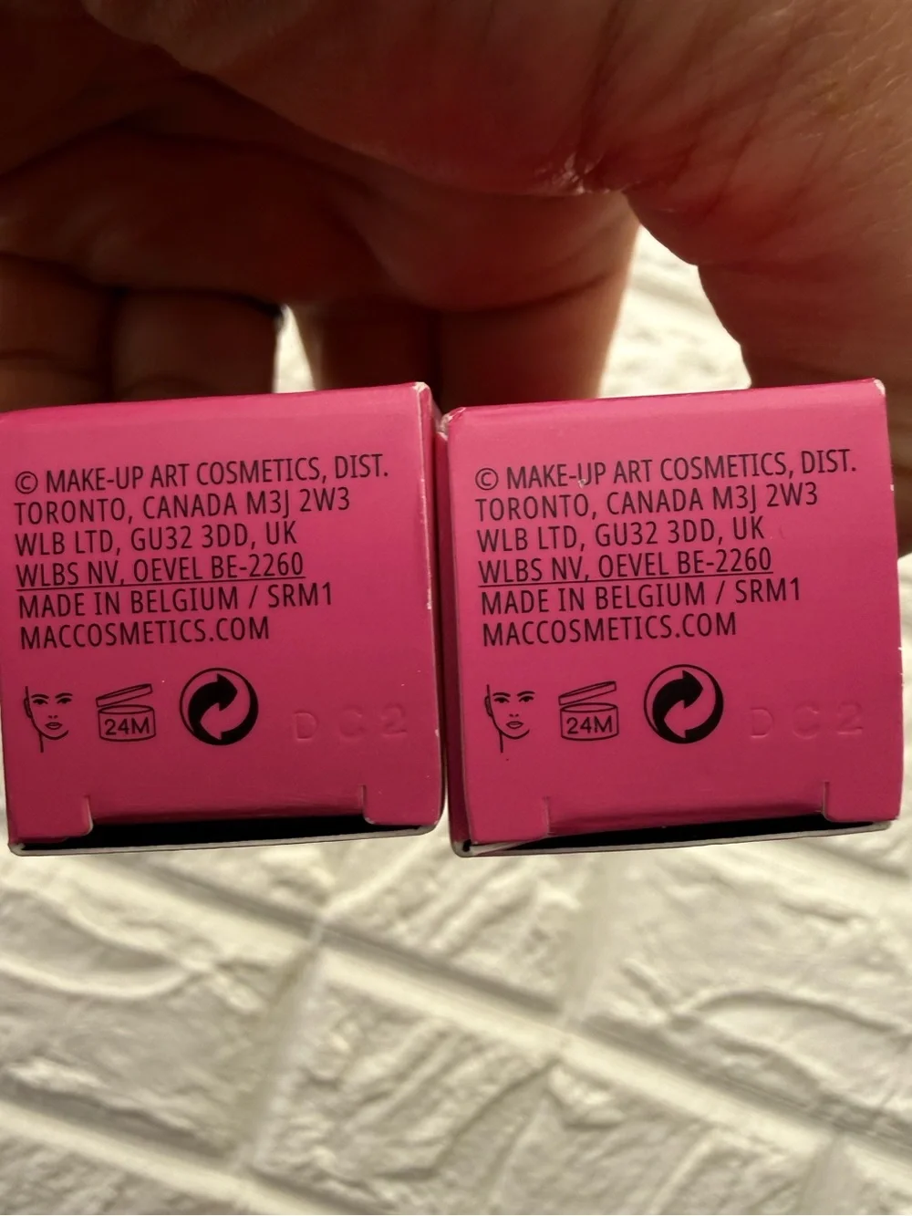 NWT Set of 2 MAC Fix+ Stay Over Long Lasting Setting Spray - Alcohol Free